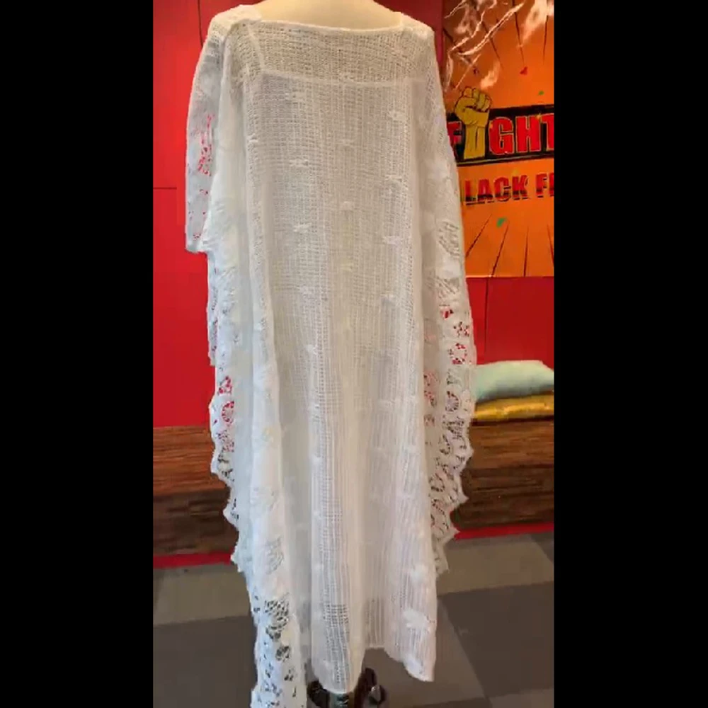 Из двух предметов синий кружевное длинное платье для женщин Boho розовый размера