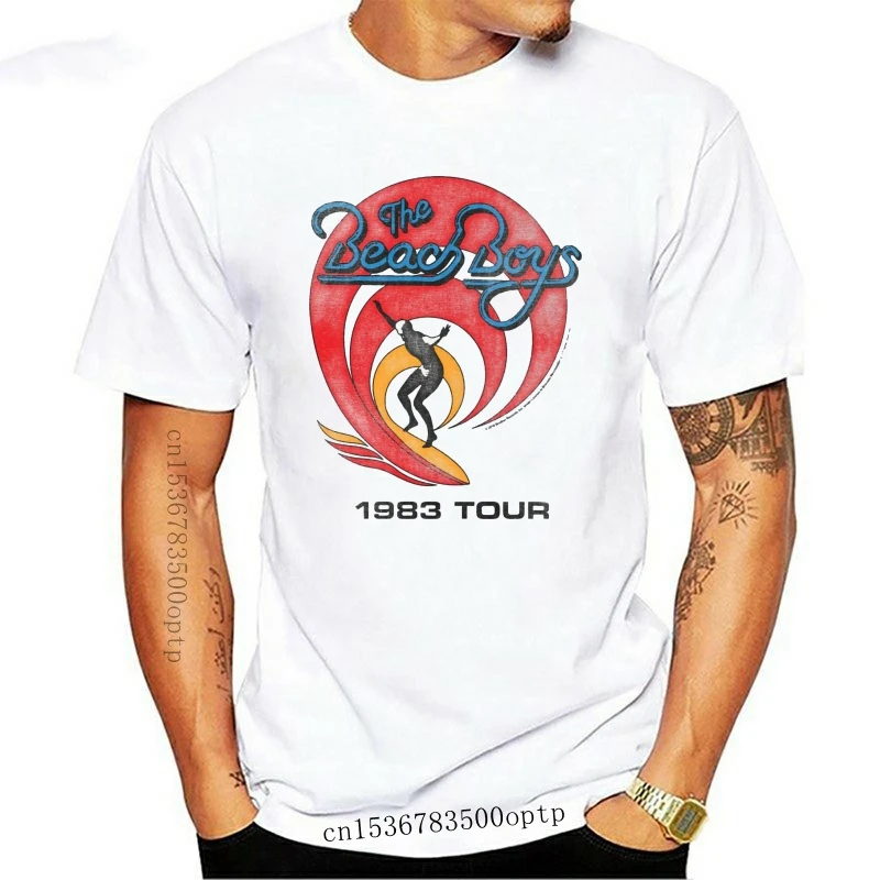

New The Beach Boys 1983 Tour Rock Punk Hipster Unisex T Shirt Custom Special Print Tee Shirt