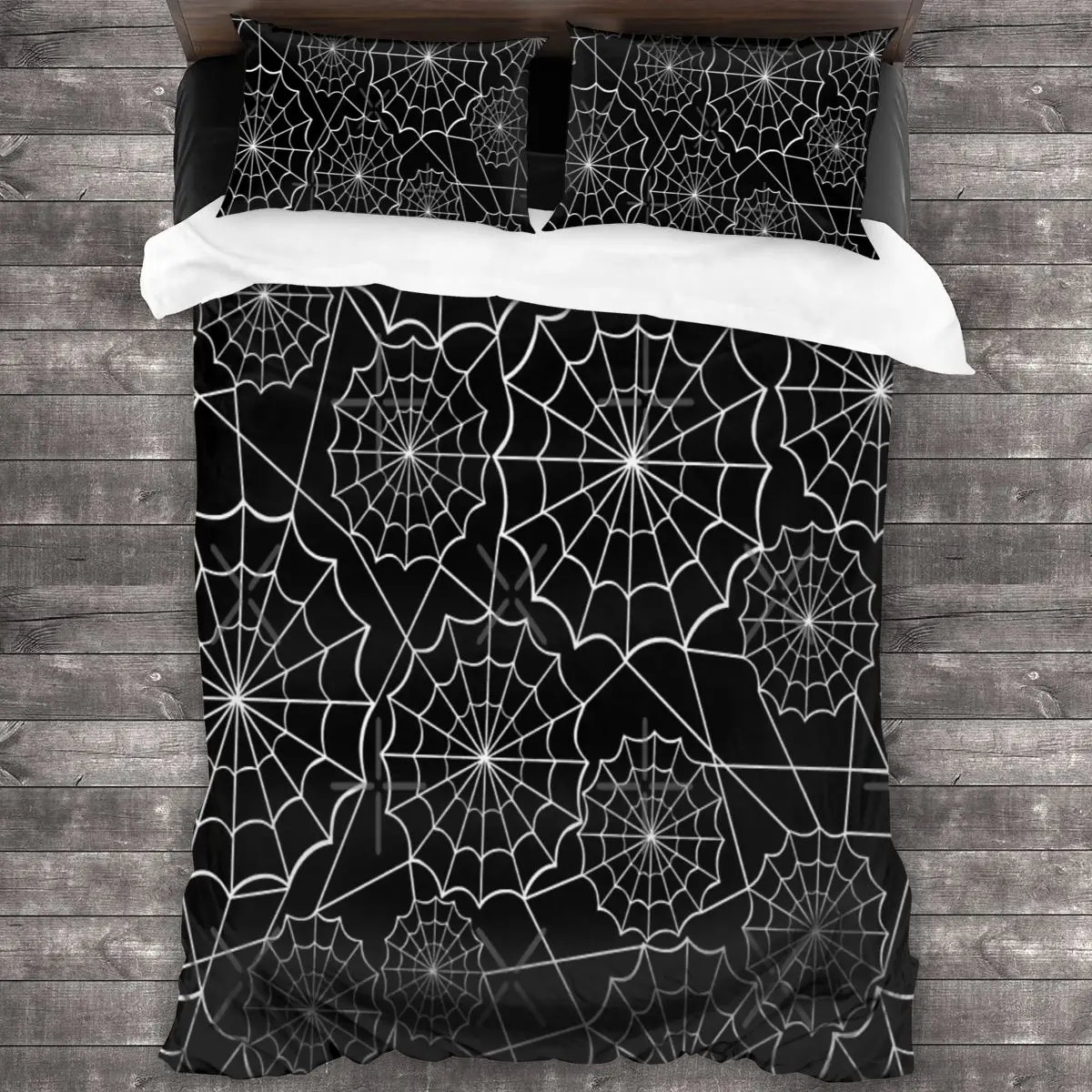 

Halloween Spider Web Linens Bedspread Bedding Set Duvet Cover Duvets Bedsheet Set 2 Seater Bedspread
