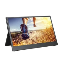 13 3 inch 10 point touch screen portable monitor ips hdr computer display with hdmiusb type c for pc laptop phone vesa support