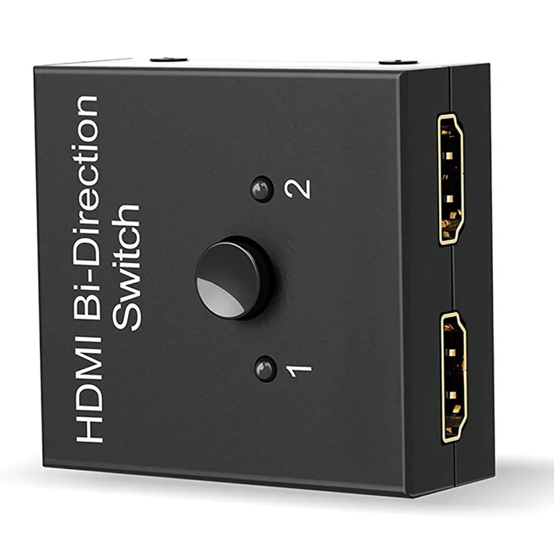 HDMI сплиттер переключатель двунаправленный 2 входа в 1 выход или выхода 1080P