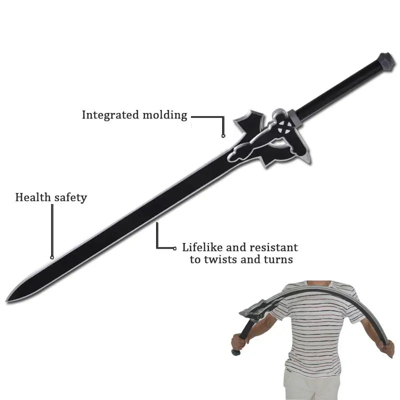 Новинка искусственный меч аниме Господь домен Cos оружие маленький черный