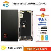 factory direct sales for iphone x gx oled xsmax display digitizer assembly lcd for iphone xs oled display gx hard soft oled