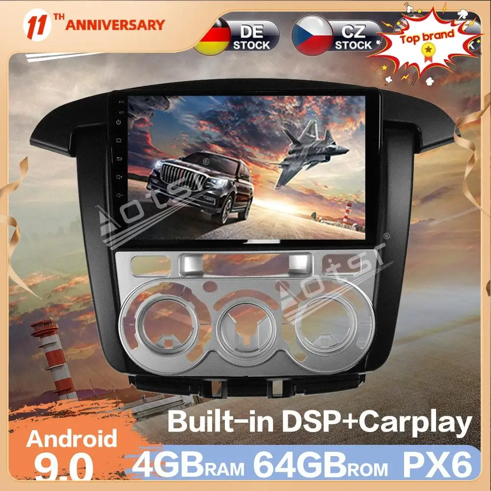 

Автомобильный мультимедийный DVD-плеер Aotsr, Android 9,0, 4 Гб ОЗУ, GPS-навигация, DSP HD, для Toyota Innova 2008-2014