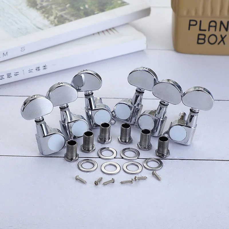 

1 Pair Guitar Tuning Pegs Machine Tuners For Classic Classical Guitar String Tuning Tuner Machine Open Gear Guitarra Accessories