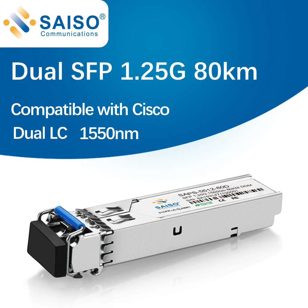 1 25 SFP модуль двойной одиночный режим совместимый с Cisco коммутатор GLC LH SM