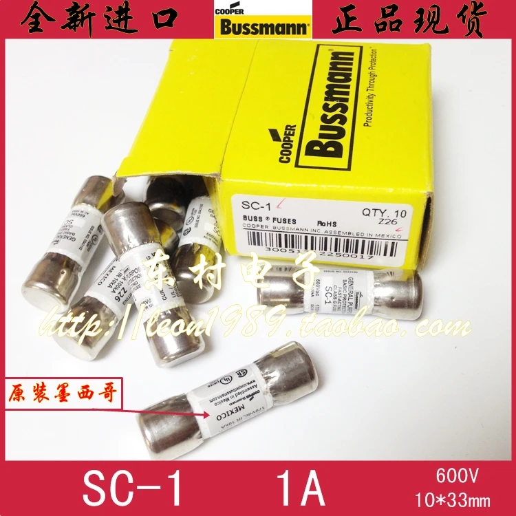 [SA]US BUSS Class g предохранитель F Тип Ампер SC 1 2 3 4 5 6 7 8 9 10 600v 10шт/партия|fuse lighting|fuse setfuse