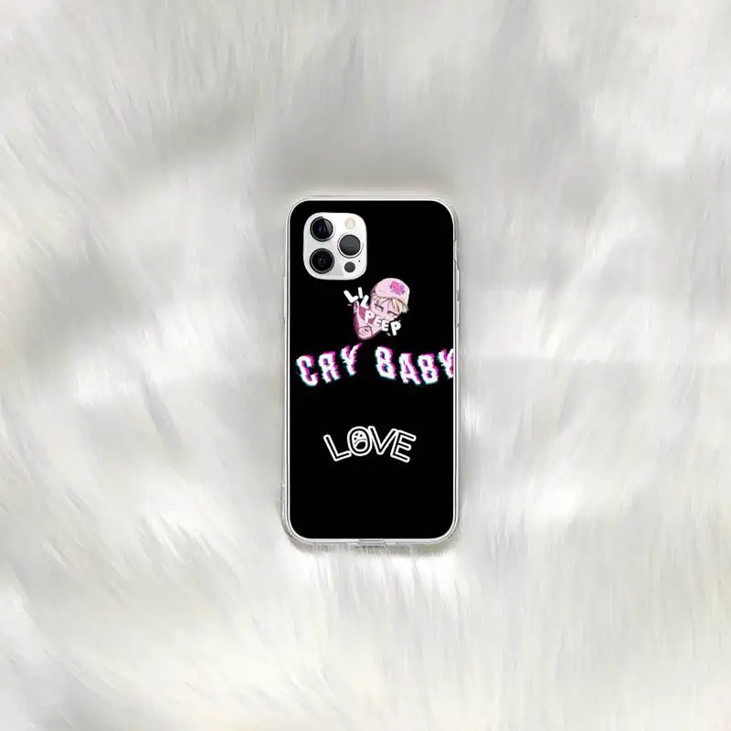 

Lil Peep Hellboy Love Silicone Phone Case for iphone 6s 7 8plus xr xs max 11 12 pro max mini clear cover