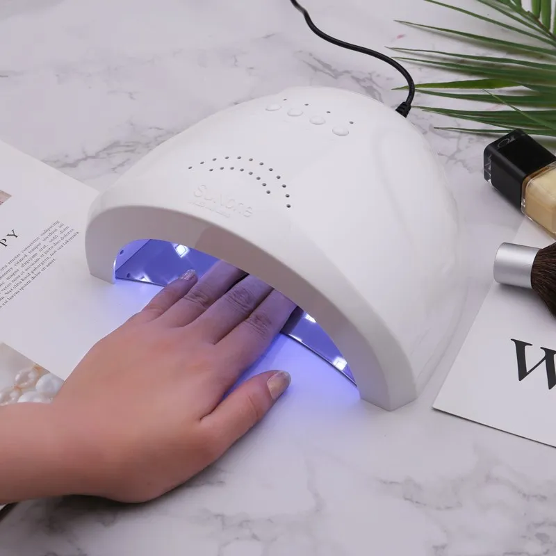 Солнце один Сушилка для ногтей 48 Вт Светодиодный УФ светильник Маникюрный