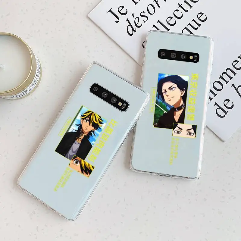 

Tokyo Revengers Japan anime Phone Case Transparent For Samsung Galaxy A S Note 9 10 51 50 71 70 80 20 21 30s ultra plus