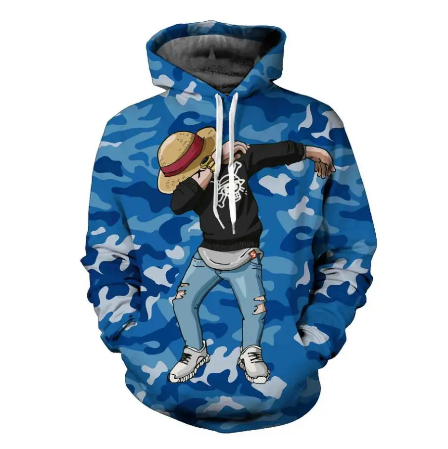 as photos 3d Digital Printing ONE PIECE Trafalgar Law Costume Hoodie Cosplay Sweatshirts Clothing Costumes - Цвет: as photos