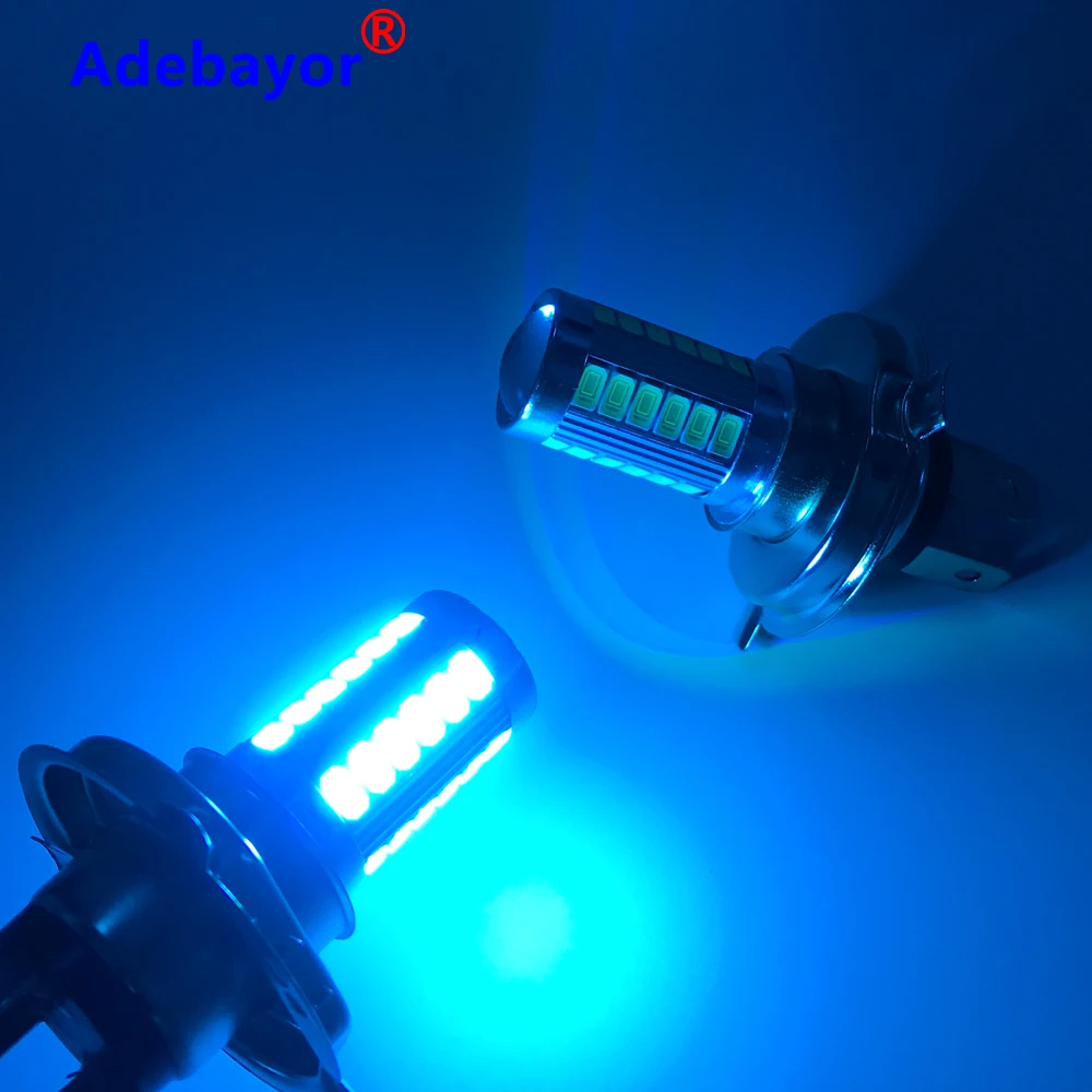 2 шт. Автомобильные противотуманные фасветильник 12 В H7 H4 9003 HB2 Hi/Lo 33LED SMD 5630|Передние