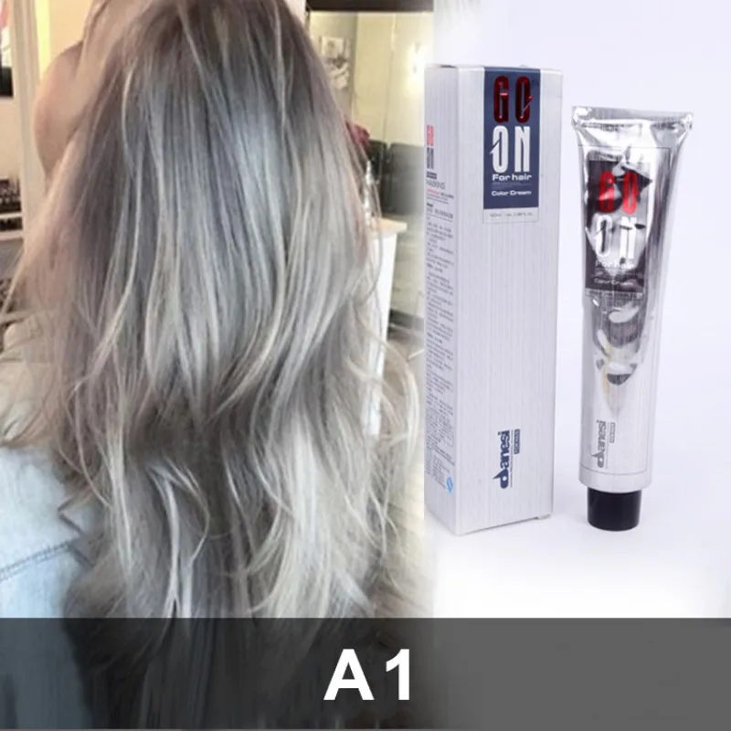 Новинка серые волосы воск для волос Gream унисекс дымчато в стиле панк светло