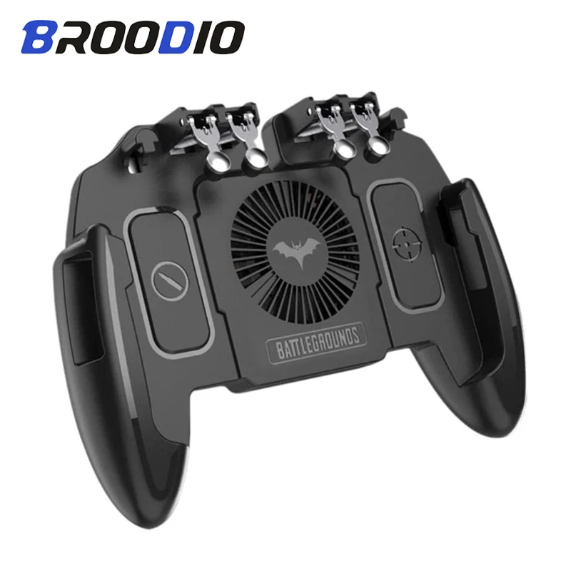 

Gaming Accessories For PUBG Controller Gamepad AK66 Metal Trigger For Shooting Gamepad With Heat Dissipation Function