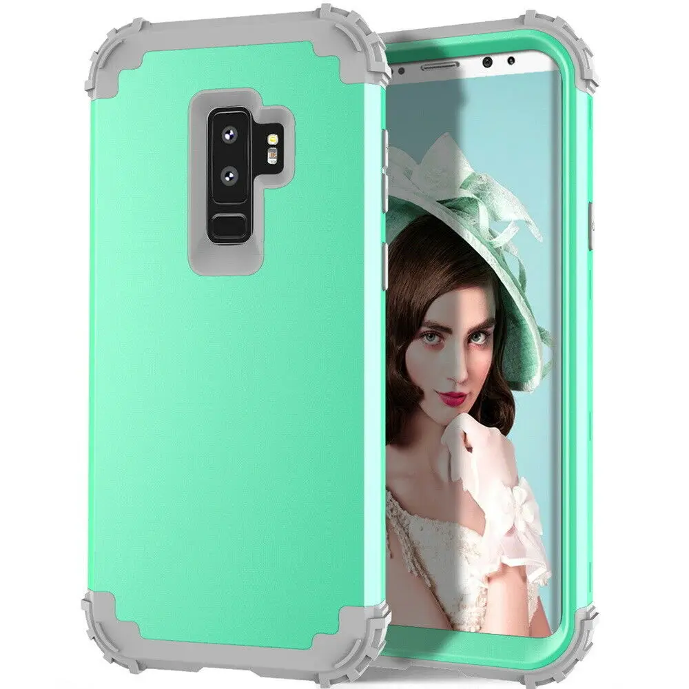 Ударопрочный чехол для Samsung Galaxy S20/S10/S9 Plus/Note 8/9 3 в 1