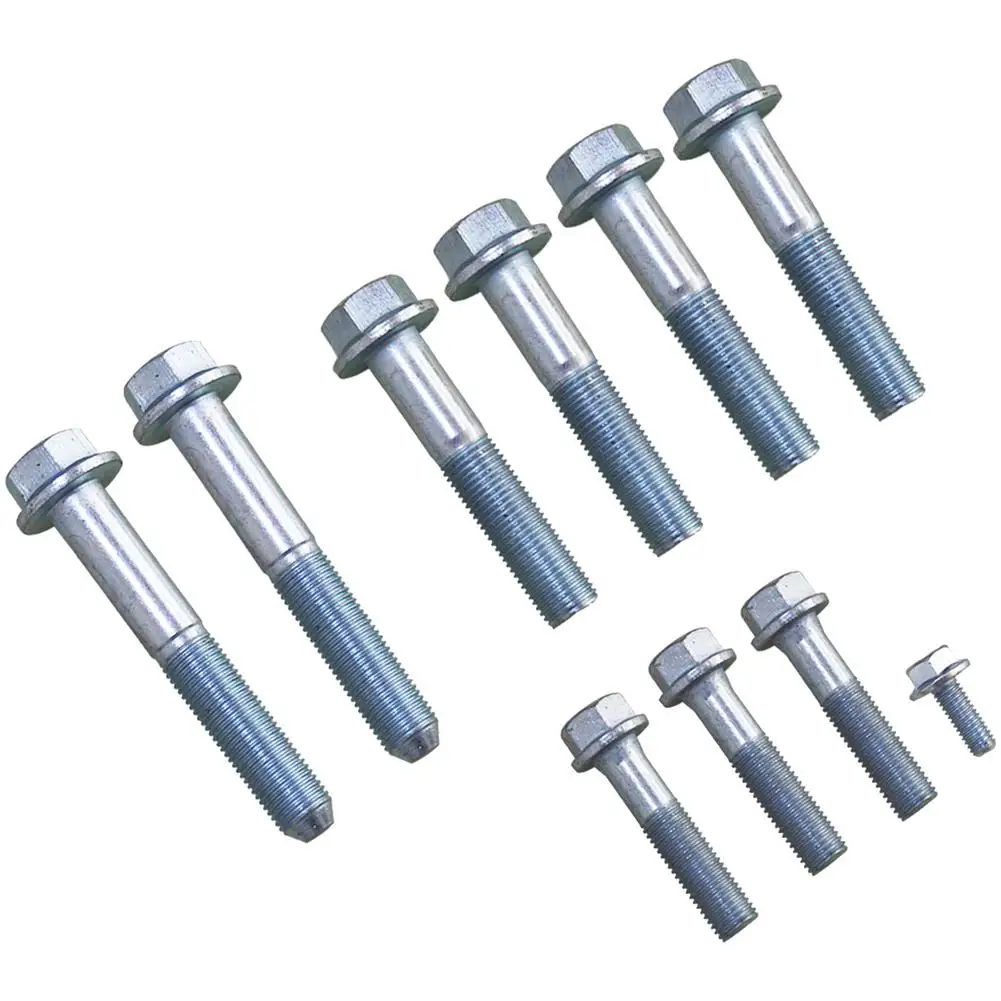 

Transmission Bolt Kit K Series 12 Pieces K Swap Screw Set Bolt Kit For HondaAcura K Series Bell Housing Bolts Starterbolts O