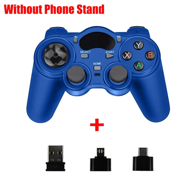 6 Для PS3 Android tv Box PC 2,4 GHz беспроводной геймпад игровой контроллер GPD XD с OTG конвертером компьютерный джойстик ДЖОЙСТИК Джойстик контроллер - Цвет: 6