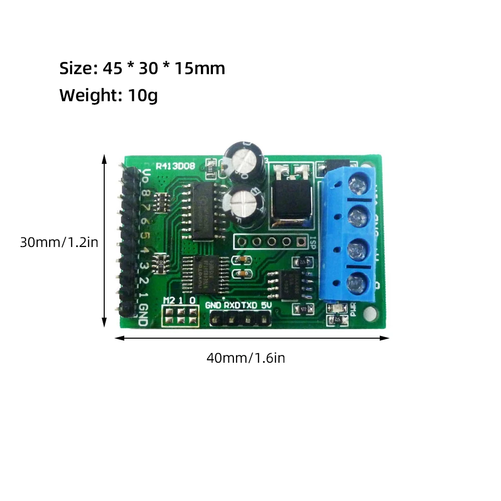 Модуль управления UART 8 каналов 5 В 12 24 RS485 RS232 (TTL) | Строительство и ремонт