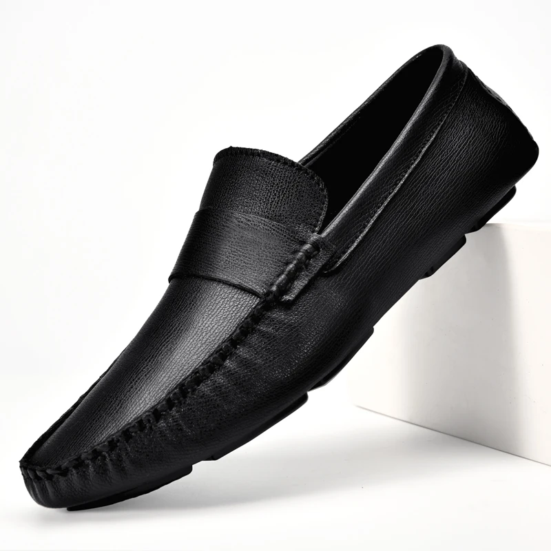 

Penny Loafers Men Casual Shoes Boat Shoes 2021 New Fashion Man Moccasins Driving Shoes Walking Slip On Flats Male Sneakers Shoes