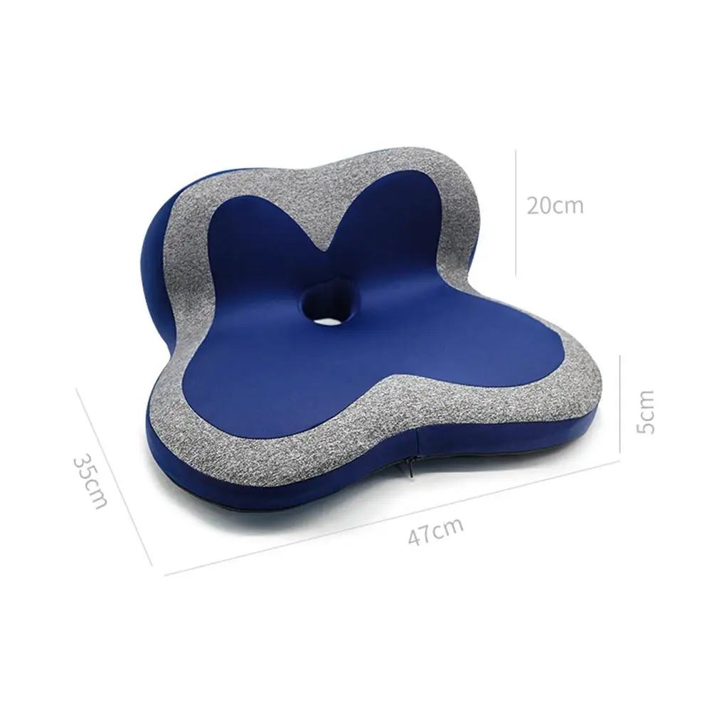 

Memory Foam Seat Cushion Orthopedic Pillow Home Office Chair Cushion Support Waist Back Cushion Breathable Massage Pad