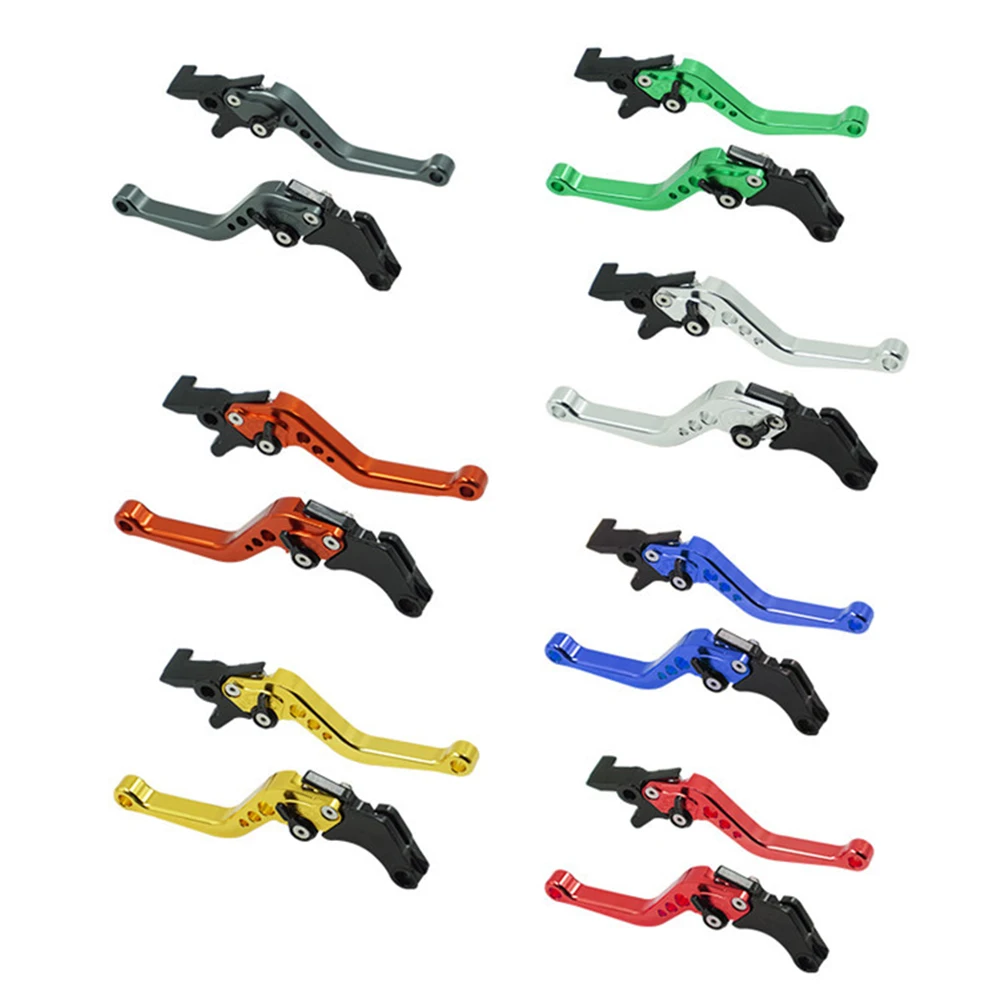Мотоциклетные алюминиевые регулируемые Короткие тормозные рычаги руль