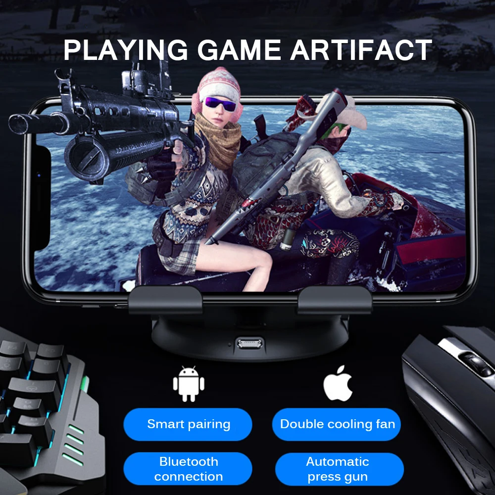 Крутой держатель телефона для Iphone Android Bluetooth игровая клавиатура мышь конвертер