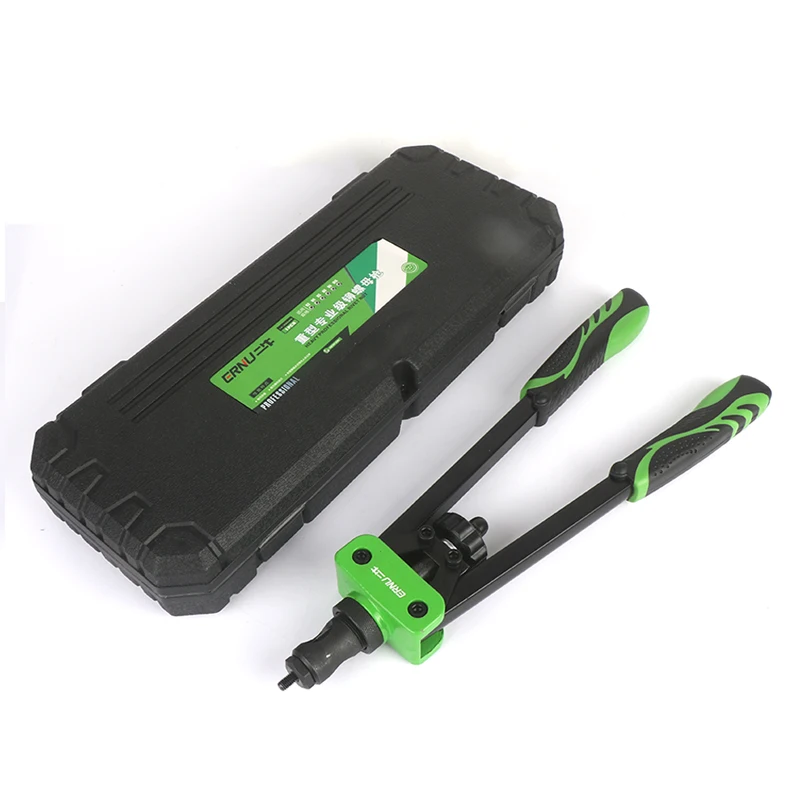 13 14" Manual Rivet Gun Automatic Nut Ram Grab Tool Pull Anchor M3 M4 M5 M6 M8 M10 With A Luxury Box Rivnut | Инструменты