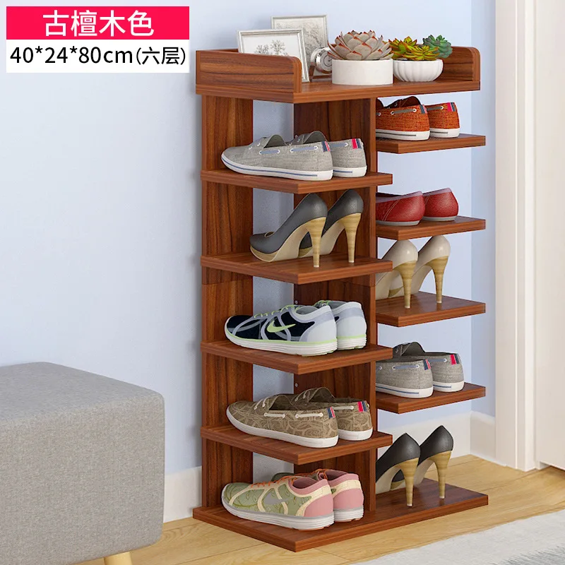 

Louis Fashion Shoe Cabinets Simple Household Economical Dust-proof Multi-storey Space Doorway Rack Large Capacity Storage