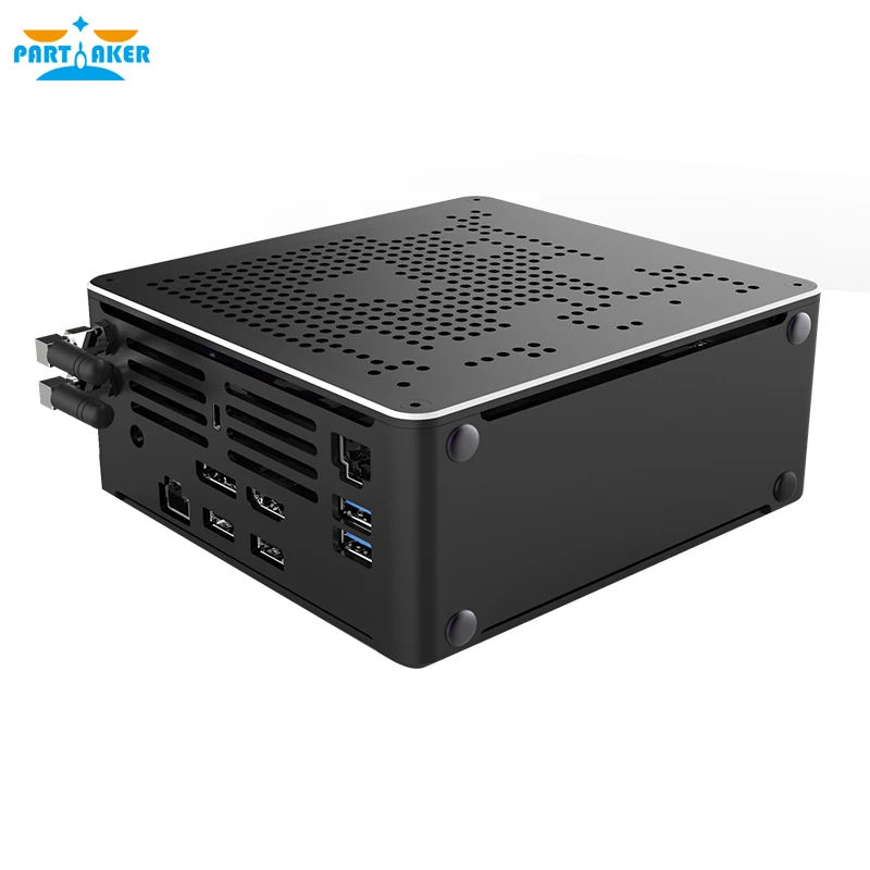 Partaker Gaming Computer Mini PC Intel Core  i9 9880H  4K HD Windows 10 Pro 2DDR4 2M.2 NVME AC WiFi DP HDMI