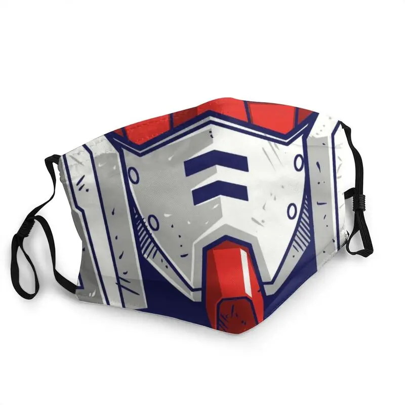 

Женская маска Gundam, неодноразовая маска для взрослых с гигантским роботом, маска для лица, Пылезащитная маска, респиратор, маска для рта