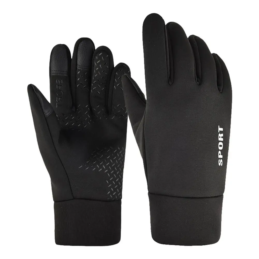 

Winter Gloves Waterproof For Men Women Non-Slip Cold Weather Warm Gloves Touch Screen Running Cycling Riding Driving Gloves W
