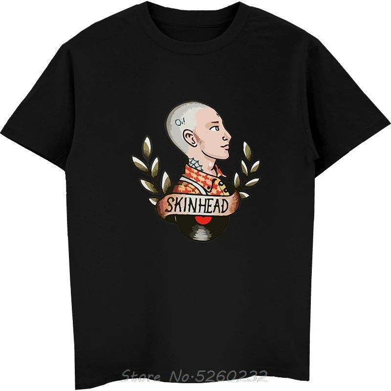 Футболка мужская с короткими рукавами модная тенниска из хлопка татуировками