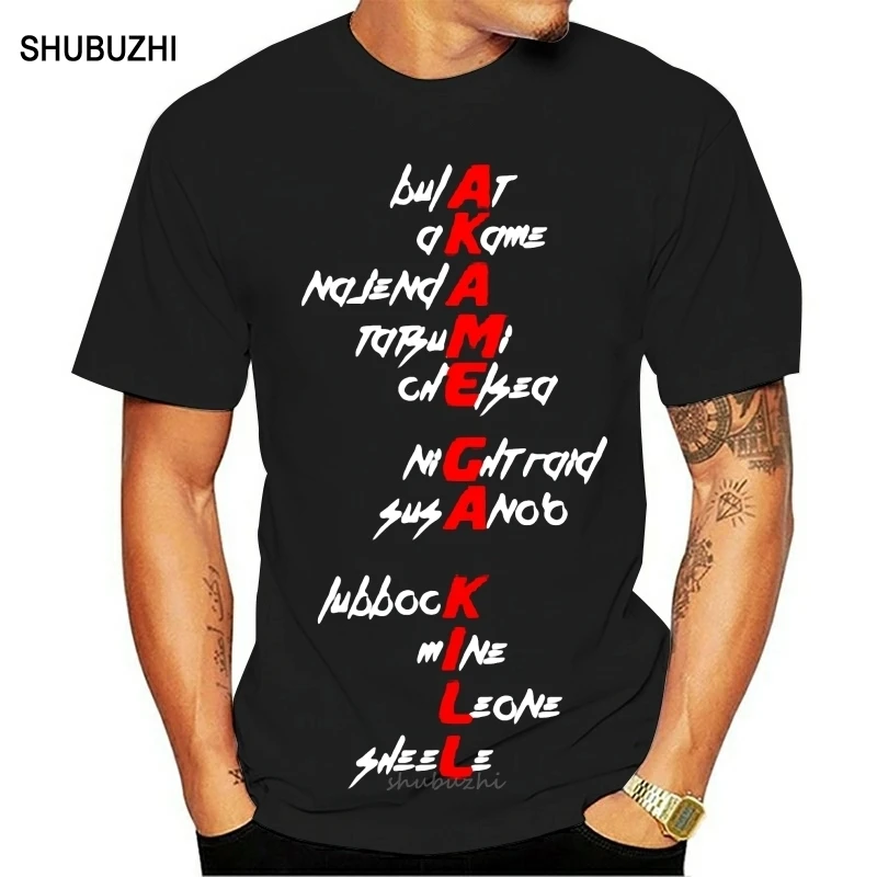 Модная крутая Мужская футболка забавная женская с принтом Akame Ga Kill | одежда