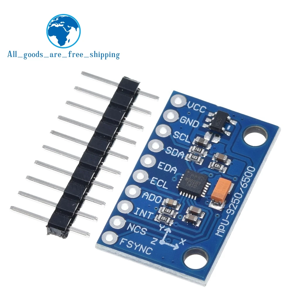 1 комплект SPI интерфейс межсоединений интегральных схем/I2C GY 9250 MPU 9 ось Отношение +