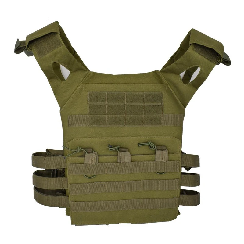 Army Green Тактический жилет, военная техника, страйкбол, Молл, штурмовой жилет, камуфляж, пейнтбол, боевая игра, многофункциональный жилет - Цвет: Army Green