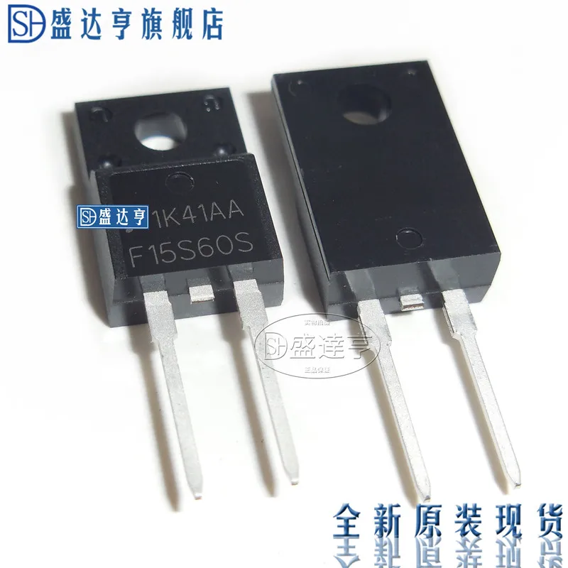 10 шт./лот FFPF15S60STU 15A 600V TO220 с барьером Шоттки диод/новый оригинальный в