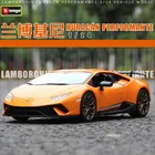 Модель автомобиля Bburago 1:24 Lamborghini hurricane, модель автомобиля, декоративная коллекция, Подарочная игрушка