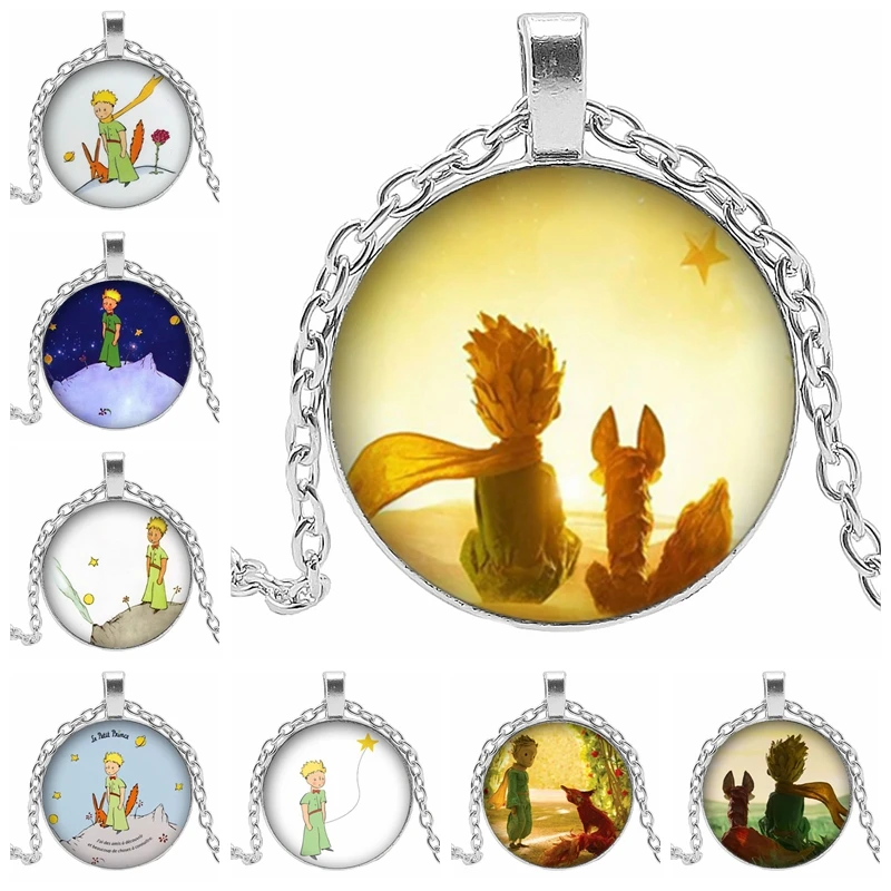 2020хит продаж ожерелье с кабошоном из мультфильма маленький мальчик лисой