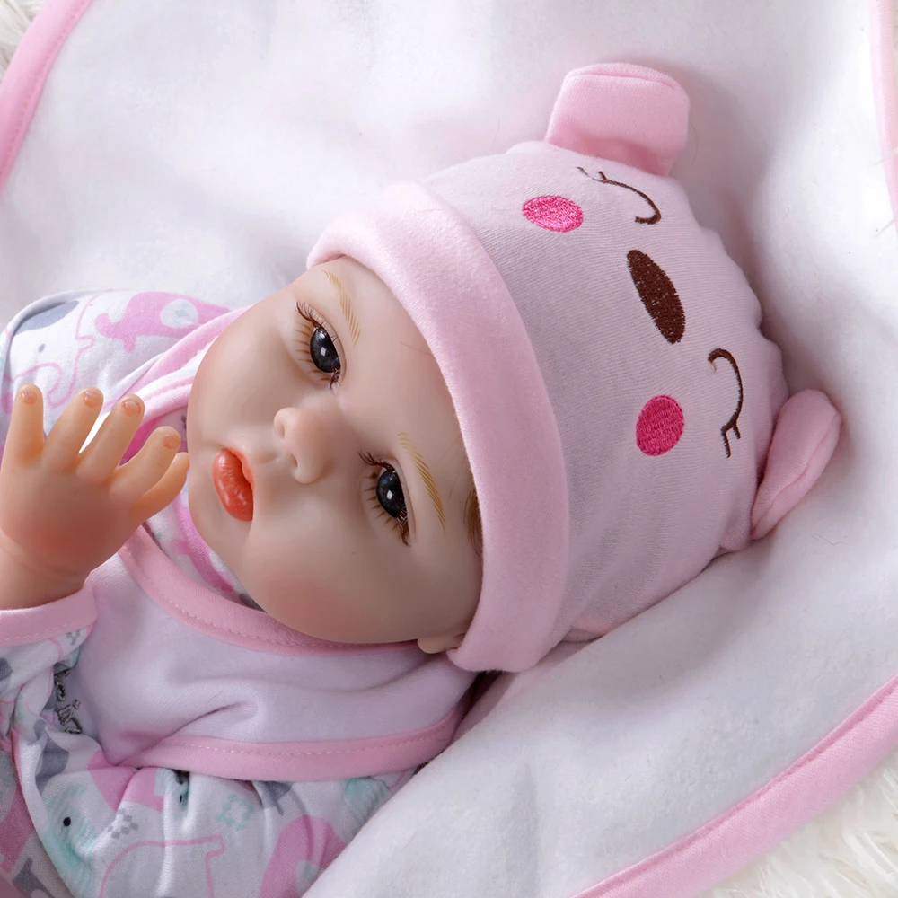 55 см реалистичное милое лицо Реалистичная кукла bebe reborn baby мягкое касание утяжеленное тело руки волосы с корнями кукла высокого качества