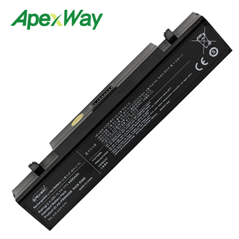 Аккумуляторная батарея Apexway для ноутбука Samsung женская Q320 R428 R429 R468 R580 R420 R522|battery