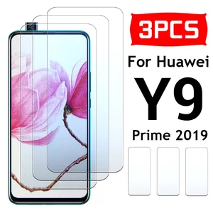 3pcs y9 prime protective glass for huawei y 9 prime 2019 Screen Protector Tempered Glas on huawie 9Y in Pakistan