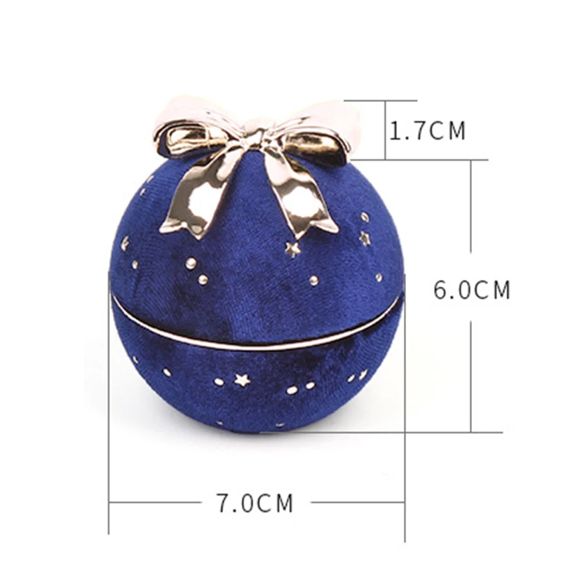 

Bow Boxes Organizer Storage Creative Corduroy Gypsophila Ring Box Box Jewelry Display Jewelry Pendant Packaging For Ring Earring