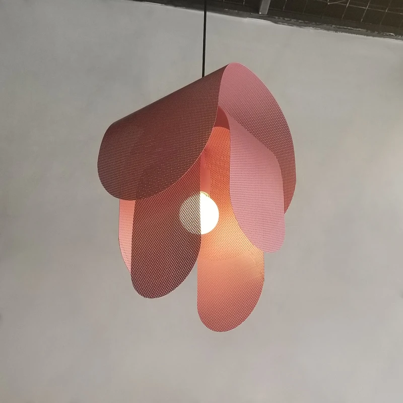 Современные железные Indoor светодиоды розовые скандинавские декора кухонные