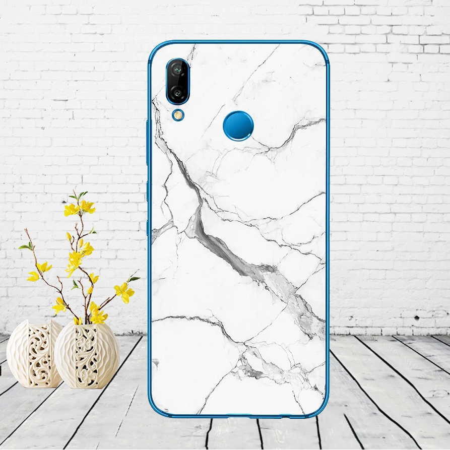 Huawei P20 Lite чехол 5,84 дюйма huawei P20 Lite мягкая резина, термопластичный полиуретан силиконовый чехол для телефона huawei P20 Lite чехол для сумки - Color: G26