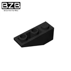BZB MOC 4287 (встроенный) 4x1 антинаклонный кирпич 25 градусов креативный высокотехнологичный строительный блок Модель Детская игрушка Сделай Сам кирпич лучшие подарки