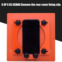 universal fastening fixture clamp clip mould for iphone 11 pro max 8 8p x xs xr battery cover back glass housing removing tools