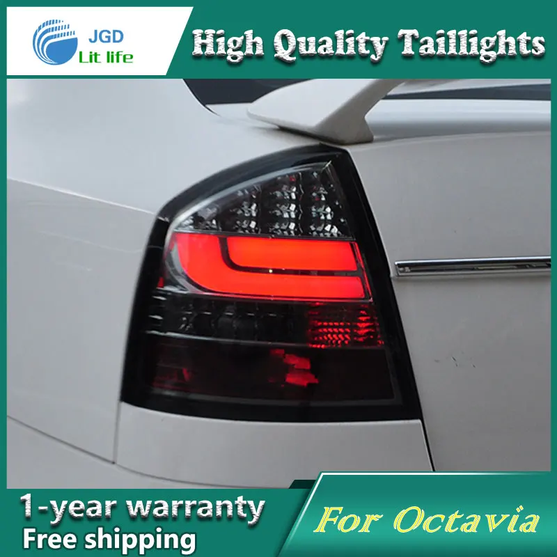 Автомобильный Стайлинг задний фонарь для Skoda Octavia 2007 2012 светодиодный DRL + | Фара для авто в сборе -32750022421