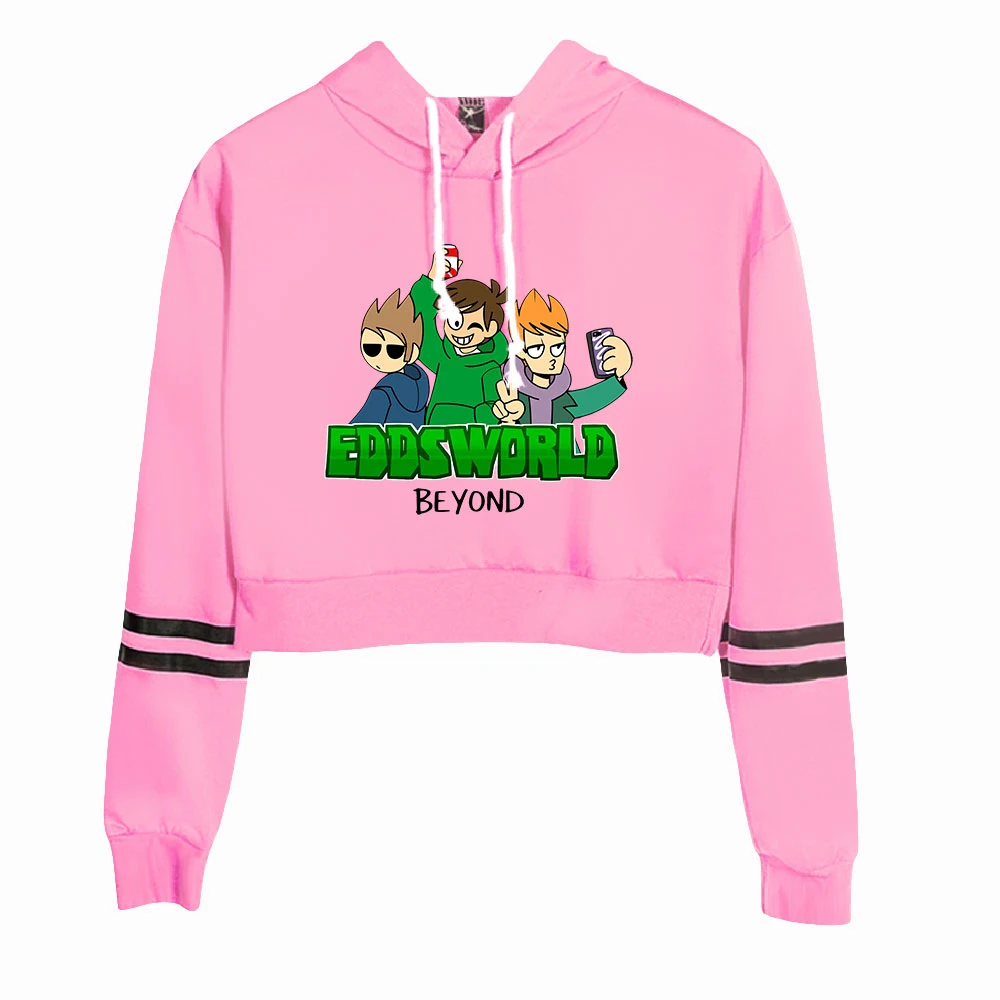 

WAWNI Eddsworld High Waist Sweatshirt Fashion Hoodie Cosplay Tops Casual Hoody Anime High Waist Sweatshirts New Sexy Hoodies