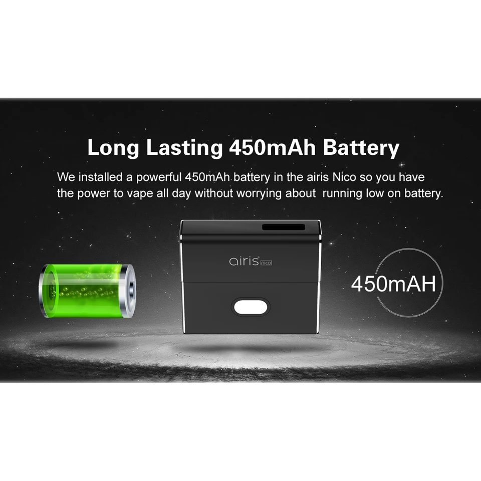 New Airistech airis Nico Kit 450mAh Pod System Box Vape Pen Starter with 1ML Compatible Cartridge Fast Heating vs JC01 W01 | Электроника