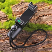 small portable video taking phone stabilizer handheld clip vlogging live rod tripod cellphone holder stream adapter q7b2